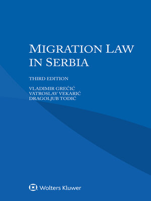 cover image of Migration Law in Serbia